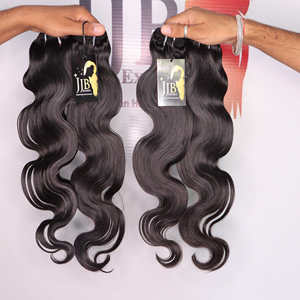 ผมมนุษย์แท้แบบเรมี่ธรรมชาติของชาวอินเดีย100% ธรรมชาติที่ยังไม่ผ่านกระบวนการ - Product Image 1