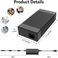 Adaptateur secteur 19,5 V 16,92 A 330 W neuf pour Dell Alienware X51 X17 M17 LA330PM190, adaptateur de charge rapide PD 7,4 x 5,0 mm