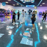 Parc d'attractions Multijoueur VR Arena Réalité virtuelle Free Walk Roam Platform XR Battle VR Shooting Arcade Game Simulator