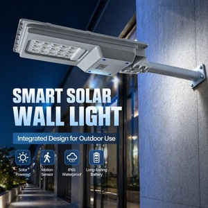 Lampadaire <span class=keywords><strong>Solaire</strong></span> <span class=keywords><strong>Ext</strong></span>érieur Intégré Tout-en-un en ABS, Étanche, Vente Chaude en Chine - Product Image 5