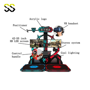 Quảng Châu panyu hai cầu thủ VR chụp vui chơi giả lập 9D VR súng bắn Arcade VR lửa thực tế ảo Trò chơi máy - Product Image 2