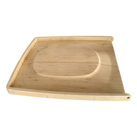 Pièces d'équipement industriel en bois de noyer noir usinées sur commande avec couleurs et dimensions personnalisées