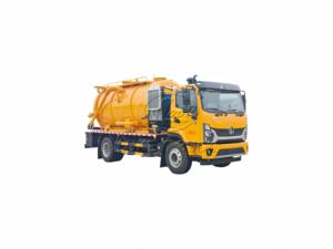 Vehículo de Succión por Chorro SHACMAN de 13m³, Potencia Auxiliar de 375HP, Gran Capacidad de Succión de Lodos, Chorro de Alta Presión para Limpieza de Tuberías - Product Image 1