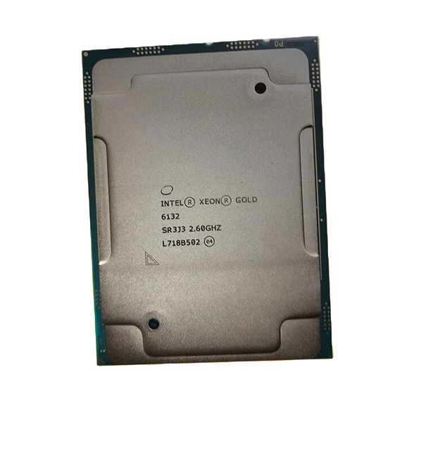 Used for Xeon Gold 6132 14-Core 2.6GHz 140W 3MB L3 Cache LGA3647-0 Server CPU SR3J3 in Stock!