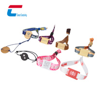 Pulsera RFID NFC en Oferta, 13.56MHz NTAG213/215/216, Tejida, Impermeable, para Pagos, Hotel, Brazalete