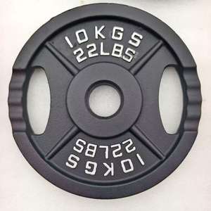 50mm Vierarm-Gegengewicht aus Gusseisen für Krafttraining im Fitnessstudio mit Zwei Griffen Standardplatte für Workout - Product Image 3