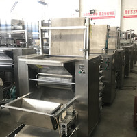 Machine industrielle robuste pour biscuits craquelés, machine à déposer les biscuits, ligne de production de biscuits croustillants au soda
