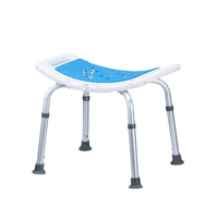 Chaise de bain légère et réglable, tabouret de douche en aluminium pour personnes âgées, siège en HDPE antidérapant, sécurité de la salle de bain, personnalisable