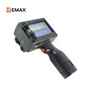 Nueva condición DMX Codificación de fecha portátil Impresora de inyección de tinta Marcador de número de lote manual de secado rápido
