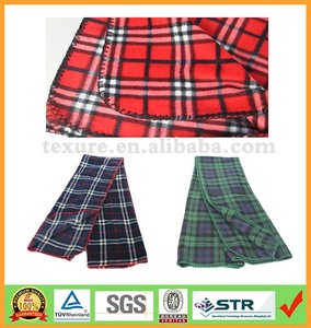 Soft <strong>Tartan</strong> Fleece <strong>Throw</strong> for Chairs, Sofas, Bedroom, Camping, Picnics, Travel, Home - Product Image 6
