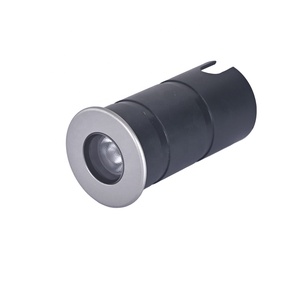 Lumière LED encastrée <span class=keywords><strong>au</strong></span> <span class=keywords><strong>sol</strong></span> pour extérieur IP67 3W, corps en aluminium avec couvercle en acier inoxydable - Product Image 3