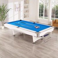 Table de billard américaine de luxe de 9 pieds avec plateau en ardoise et retour automatique des billes pour clubs, bars et salles de loisirs