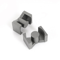 Noyau de ferrite magnétique souple PC40 à haute perméabilité pour système d'onduleur éolien et transformateur haute tension