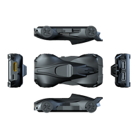VAYAVA Nouvelle Conception X Stick Console de Jeux Vidéo Jeux TV Boîte de Jeux Rétro 4K HD Contrôleurs Sans Fil Doubles Double Android TV BOX