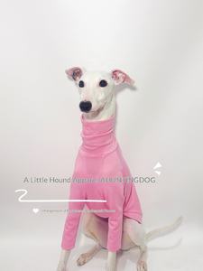 Greyhound Spring Summer New Pure Cotton Solid Color Casual T-Shirt Easy to Wear Italian Whippet Bedlington Dog Clothes - Product Image 6