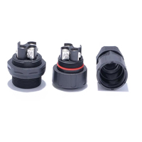 LLT 50A 600v 4pin Large Power M29 Llt Circulaire Ip68 Connecteur étanche pour montage sur panneau