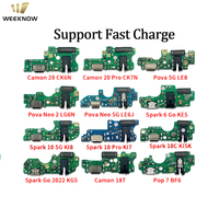 Carte de connectivité de charge flexible pour Infinix Tecno Spark 30C 30 20C 20 Pro Plus 10C 10 9T 9 8T 8C 8P 8 7T 7 6 Go 1 5 Pro 4 Air S5 Lite