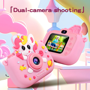 Cámara Infantil Smartwave <span class=keywords><strong>con</strong></span> Diseño de <span class=keywords><strong>Dibujos</strong></span> <span class=keywords><strong>Animados</strong></span>, Mini Cámara de <span class=keywords><strong>Video</strong></span> HD, Sensor de Imagen CMOS, Soporte para Tarjetas MicroSD, Cámara Digital Frontal/Trasera, Pantalla de 2 Pulgadas - Product Image 5