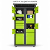 Casier intelligent pour colis avec serrure numérique électronique pour la livraison et le retrait de colis dans les communautés résidentielles et les appartements