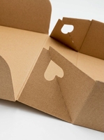 Boîte de rangement pour chaussures en papier kraft avec doublure ondulée écologique, logo personnalisé, fabriquée à la main, en provenance du Fujian, personnalisable pour l'emballage des chaussures