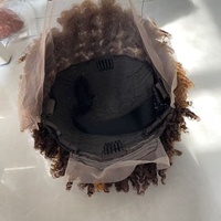 Perruque abordable coupe pixie avec dentelle frontale 13x4, couleur P4/30 #   Perruque brésilienne bouclée Pixie à 180 % de densité en cheveux humains, pré-épilée, pour femmes noires