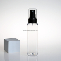 Bouteilles carrées uniques en PET pour nettoyant visage et lotion, 60ml, 150ml, 200ml, pour emballage de sérum de soin de la peau – Vente chaude
