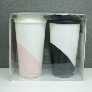 Dubbele Muur Eco Vriendelijke Plastic Reis Eco Koffiemok - Product Image 2