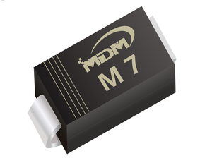 M5 M6 M7 1A 1kv <span class=keywords><strong>1N4007</strong></span> M7 SMD diyot (DO214AC) orijinal elektronik bileşen in4007 - Product Image 1