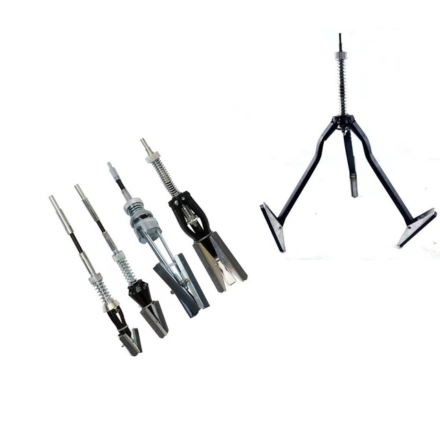 Engine Cylinder Hone Deglazer Adjustable 1 Inch to 2-1/2 Inch Diameter with 3 Piece 1-1/8 Inch Long Stone