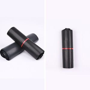 Sacs de coursier noirs, longueur de scellage de 5 cm, emballage auto-scellant imperméable pour vêtements, chaussettes, masques, logistique du commerce extérieur - Product Image 1