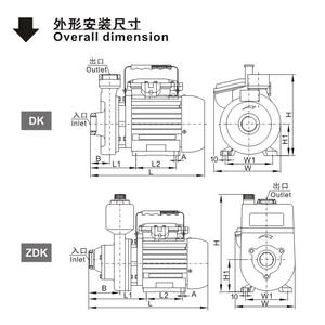 Pompe auto-amorçante haute pression SUOU (1DK-20/2ZDK-16) pour l'irrigation, le lavage de voitures et la pulvérisation industrielle - Product Image 6