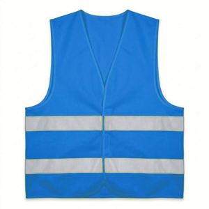 Chaleco de Seguridad Reflectante de Alta Visibilidad para Trabajos en Carreteras, de Poliéster, Suministro Directo de Fábrica - Product Image 1