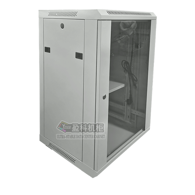 19 Inch Wall-Mounted Network Cabinet with Cold Rolled Steel Plate (SPCC) Server Equipment Rack for Network Gear in Stock