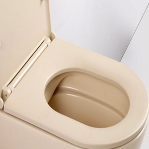 โถ<span class=keywords><strong>ส</strong></span>ุขภัณฑ์แบบแขวนผนัง <span class=keywords><strong>ส</strong></span>ีเบจ-กากี ผิวด้าน ระบบกดน้ำคู่ หรูหรา พร้อมถังเก็บน้ำในตัว  <span class=keywords><strong>ส</strong></span>ไตล์หวานบ้านหวาน - Product Image 6