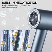 Sèche-cheveux électrique portable à haute vitesse à ions négatifs 1500W pour la maison sèche-cheveux sans fil