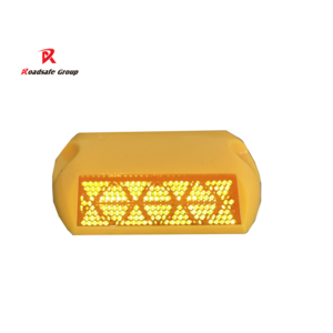 CE ROADSAFE logo Personalizado 100*90*18mm Pavimento elevado Espárragos de ojo de gato Marcadores de plástico Señales Precio reflectante Perno de carretera - Product Image 5