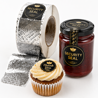 Étiquette autocollante personnalisée pour boîte de caviar, impression logo, rouleau, étanche, doré, effet 3D, UV spot, gaufré, pour boîte de caviar congelé