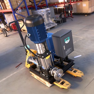 Centrifugal Booster <b>Pump</b> 1 Hp 25 Mm Outlet <b>Electric</b> Motor Flange Connection <b>Water</b> Supply System - Product Image 2