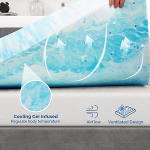 Hotel Collection <strong>extra</strong> <strong>Firm</strong> Good Quality Full Twin Size Foam <strong>Mattress</strong> <strong>Toppers</strong> 10cm Luxury Cheap Queen Size Bed <strong>Mattress</strong> Pad - Product Image 2
