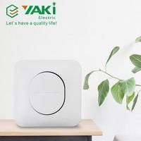 Mur yaki Interrupteur Neutre 2 Voies Uk Métal Moderne Eu Us 1 2 3 4 Gang Voiture Antidéflagrant Accueil interrupteurs électriques 15Amp 230V
