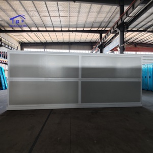20-foot Waist-Folding Container House with Pre-installed Wiring 75mm Thickened Wall Panels for Dormitories and Offices - Product Image 2