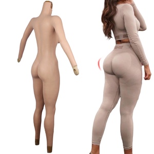 <span class=keywords><strong>Lingerie</strong></span> de travestissement intégrale en silicone réaliste avec bras et pieds, formes mammaires et vagin - Product Image 3