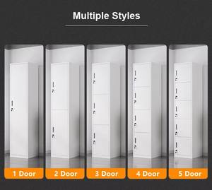 ตู้เก็บของโลหะสแตนเลสแบบใช้งานได้จริง ดีไซน์สวยงาม สำหรับบ้าน สำนักงาน <span class=keywords><strong>ห้อง</strong></span>นั่งเล่น - Product Image 6