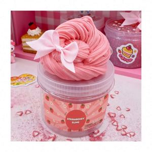 Soft Fragrant Cotton Clay <b>DIY</b> Gift Pack Handmade Pastel Beads Crunchy Foam Textures Slime Esponjoso Charms Toy - Product Image 3