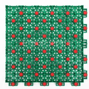 Baldosas entrelazadas Enlio de alta densidad, elásticas, de PP modificado LF, ecológicas, suaves, para campos deportivos, con absorción de impactos para exteriores. - Product Image 4