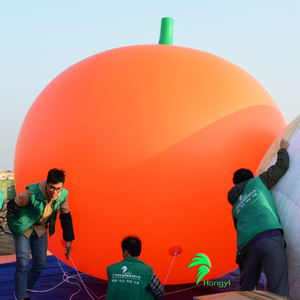 Fête agricole personnalisée Orange jaune PVC radis gonflable 3 mètres publicité décoration d'exposition - Product Image 4