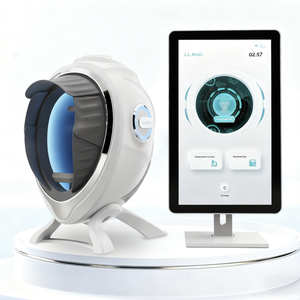 Specchio Magico Intelligente con Analisi della Pelle AI, Rilevatore di Spettro UV e Umidità, Macchina per Analisi della Pelle del Viso da Tavolo, Spina AU/US, LED - Product Image 1