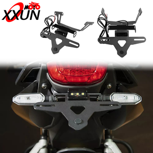 XXUN Moto Plaque D'immatriculation Support De Support Queue Rangé Fender Eliminator Kit pour <span class=keywords><strong>Honda</strong></span> <span class=keywords><strong>CBR650R</strong></span> CB650R 2021 2022 <span class=keywords><strong>2023</strong></span> 2024 - Product Image 1