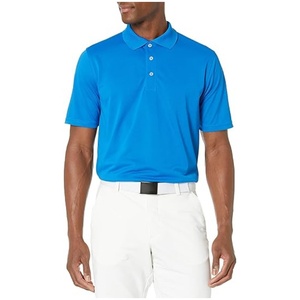 Camiseta Deportiva de Golf para Hombre, de Secado Rápido y Transpirable, 100% Poliéster, Corte Regular, Tejido de Punto, Manga Corta, con Cierre - Product Image 1