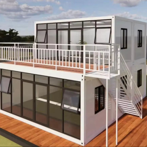 Casa Contenedor Prefabricada Certificada ISO de 20 y 40 Pies, Instalación Rápida, Impermeable, Durabilidad de Más de 10 Años - Product Image 1